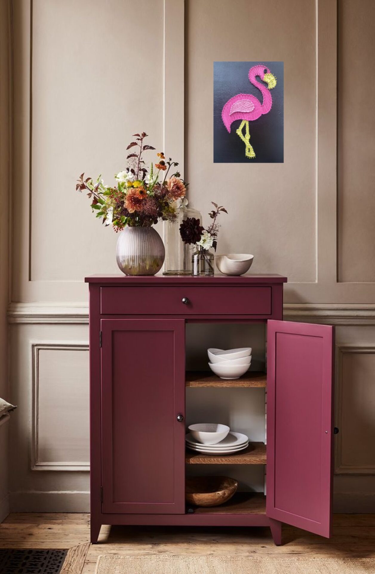 Купити Набір Стрінг АРТ – Фламінго фото 7 Купити Набір Стрінг АРТ – Фламінго фото 7